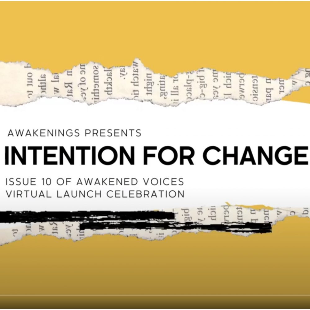 Poetry Reading: Intentions for Change Launch Event Video